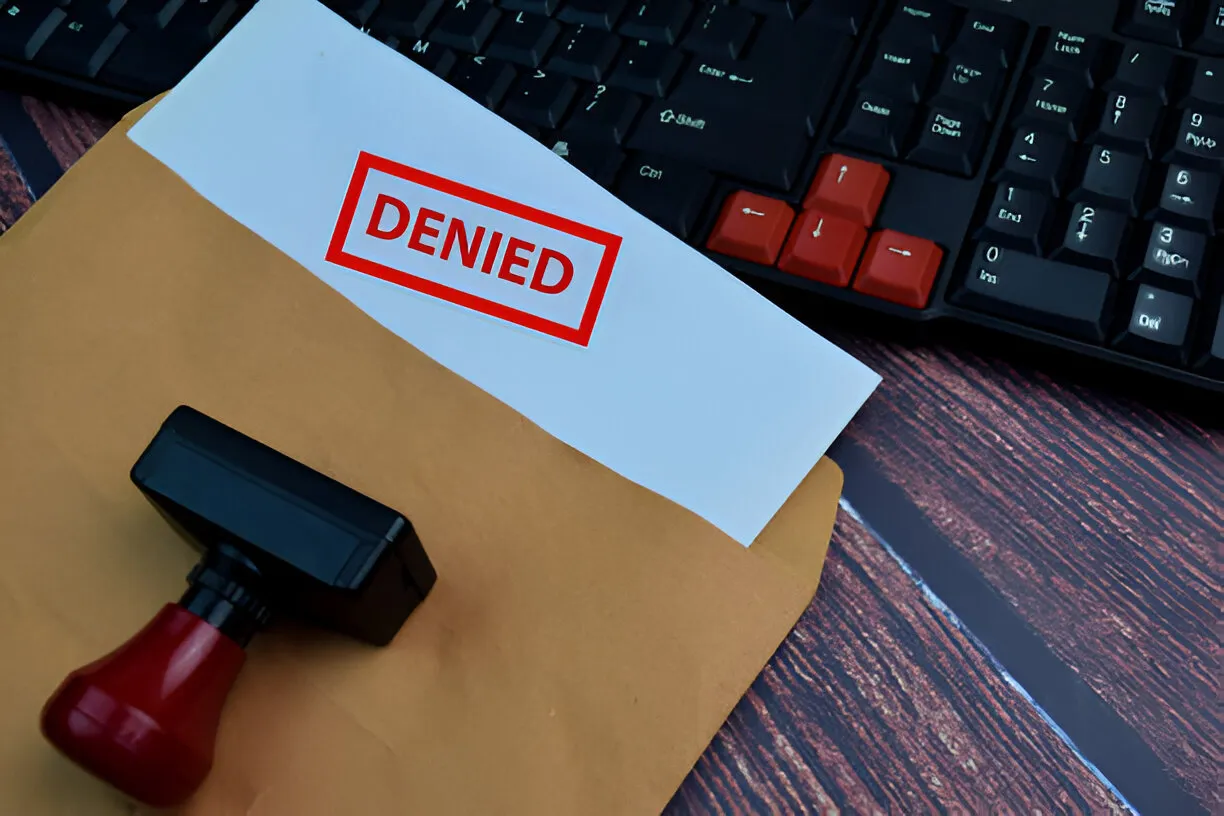 notice of intent to deny