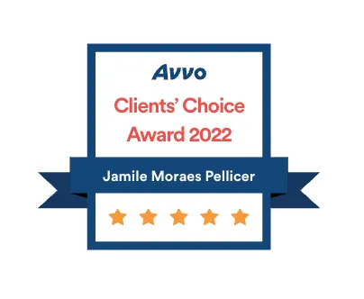 Avvo Clients' Choice Award 2022, Jamile Moraes Pellicer