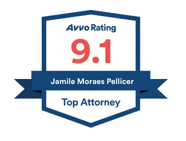 Avvo Rating 9.1 Top Attorney, Jamile Moraes Pellicer