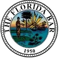 The Florida Bar, member since 1950 seal